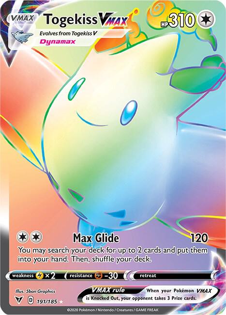 Togekiss VMAX (Secret) - SWSH04: Vivid Voltage (SWSH04)