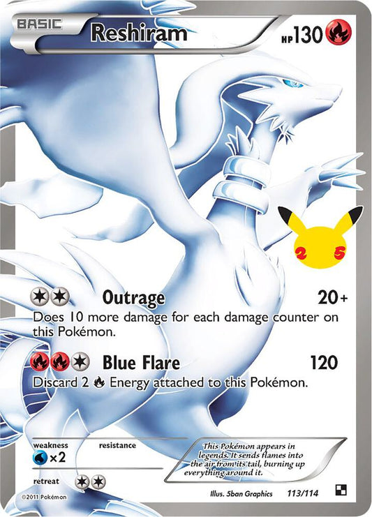 Reshiram - Celebrations: Classic Collection (CCC)