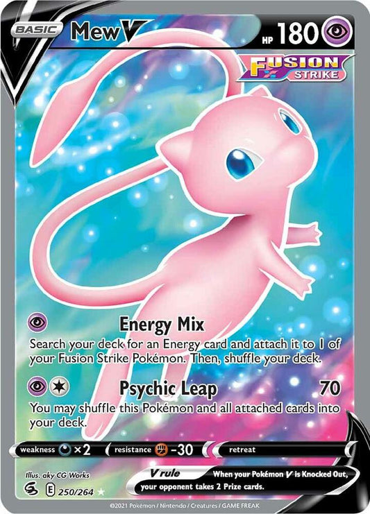 Mew V (Full Art) - SWSH08: Fusion Strike (SWSH08)