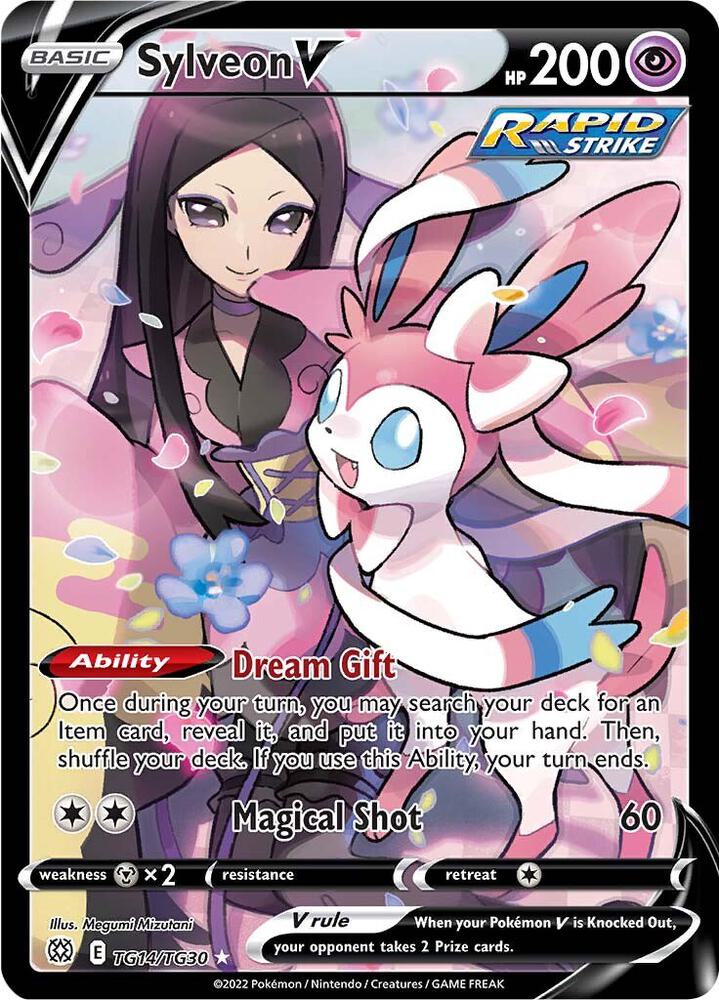 Sylveon V - SWSH09: Brilliant Stars Trainer Gallery (SWSH09:TG)