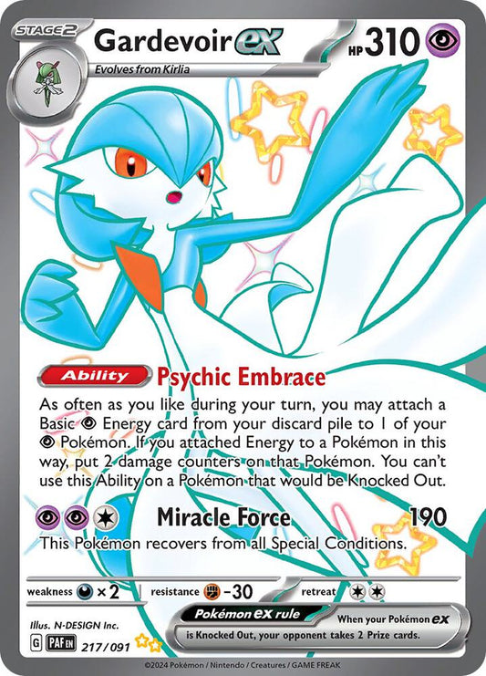 Gardevoir ex - 217/091 - SV: Paldean Fates (PAF)