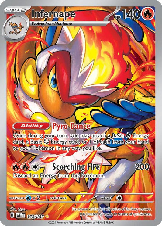 Infernape - 173/167 - SV06: Twilight Masquerade (TWM)