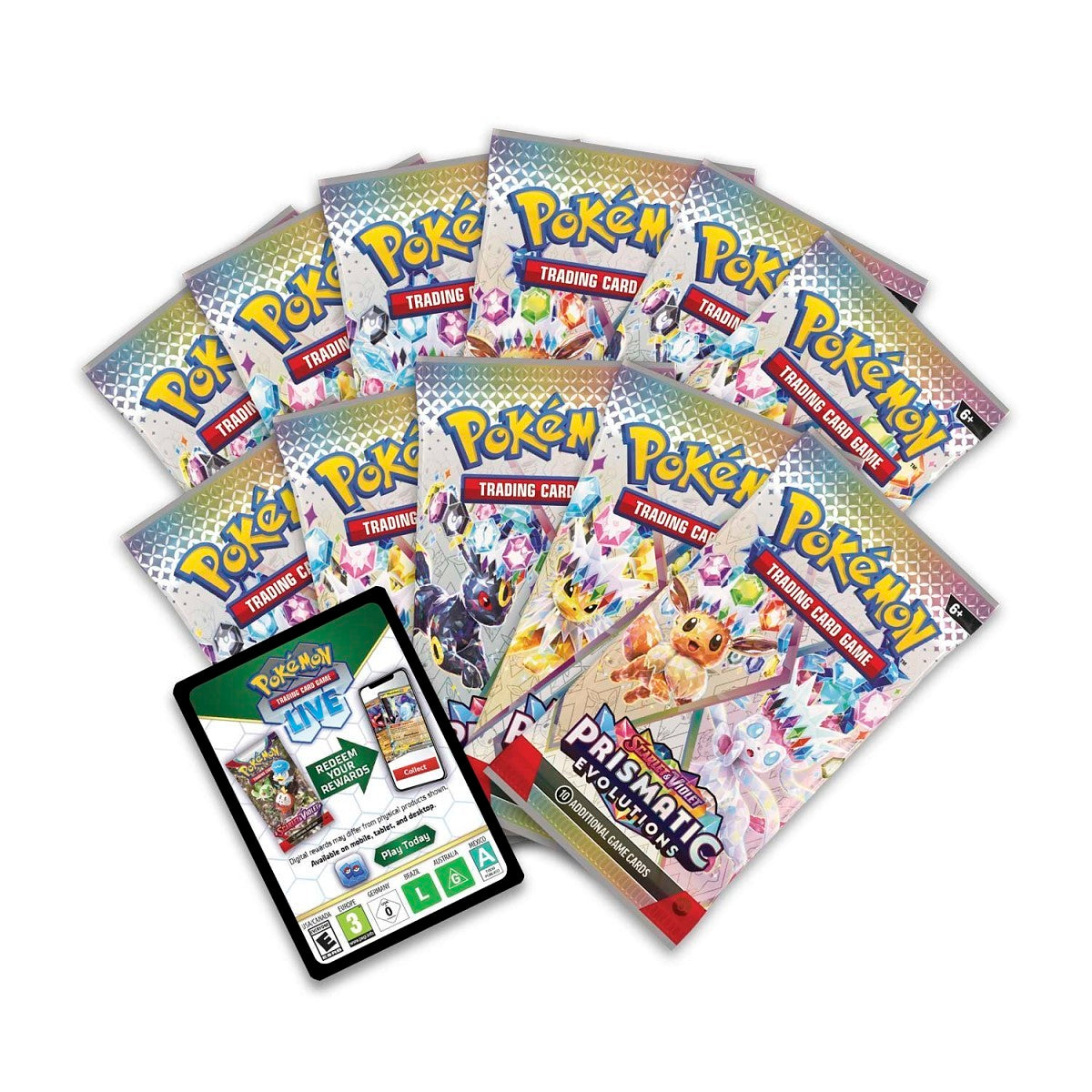 Scarlet & Violet-Prismatic Evolutions Pokémon Center Elite Trainer Box