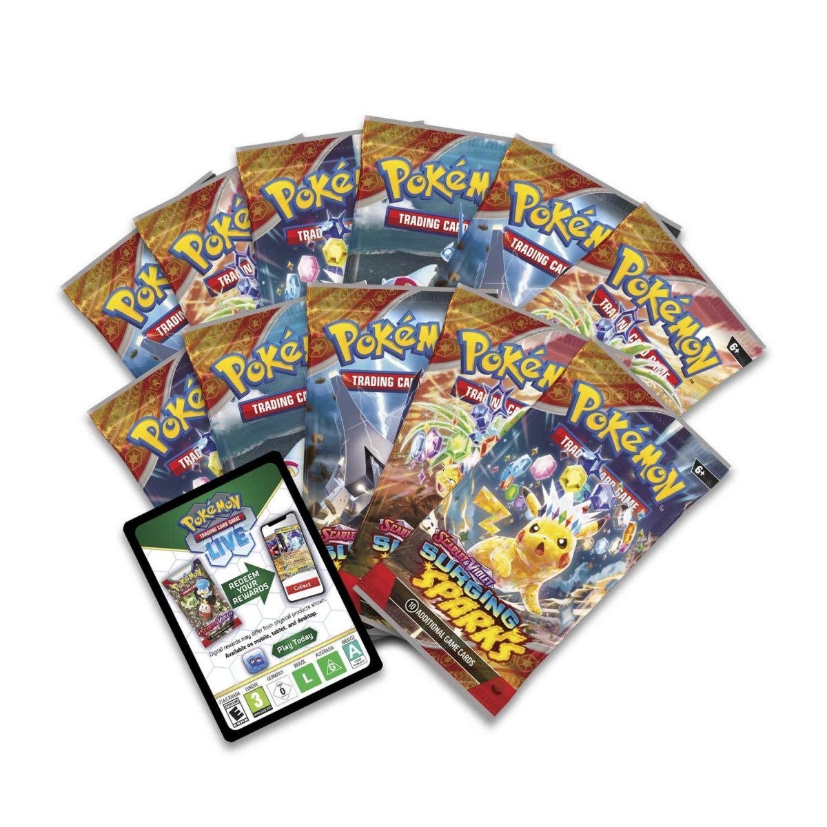 Pokémon Center Surging Sparks Elite Trainer Box